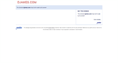Desktop Screenshot of djames.com