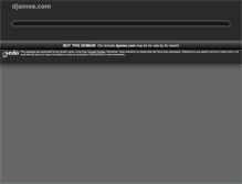 Tablet Screenshot of djames.com